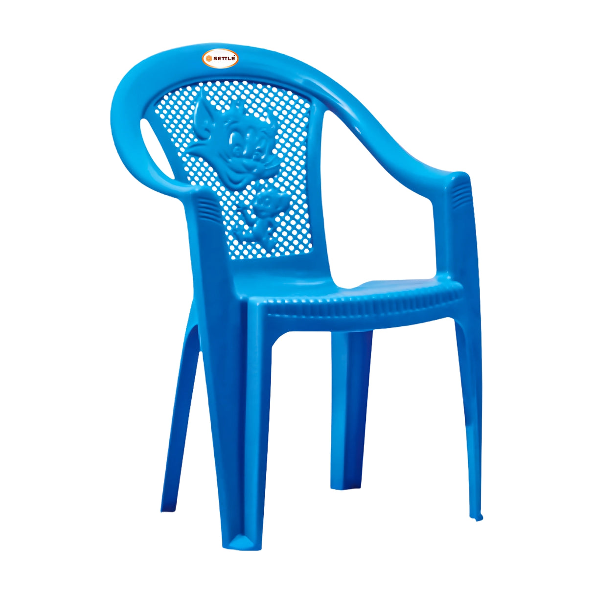 Settle Flex Baby Arm Plastic Chair - Light Blue