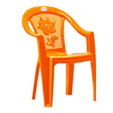 Settle Flex Baby Arm Plastic Chair - Light Orange