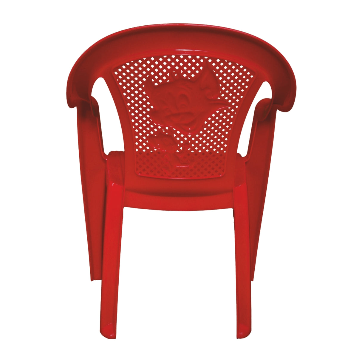 Settle Flex Baby Arm Plastic Chair - Red