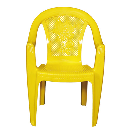 Settle Flex Baby Arm Plastic Chair - Lemon Yellow