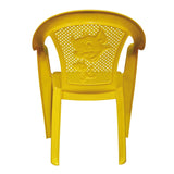 Settle Flex Baby Arm Plastic Chair - Lemon Yellow