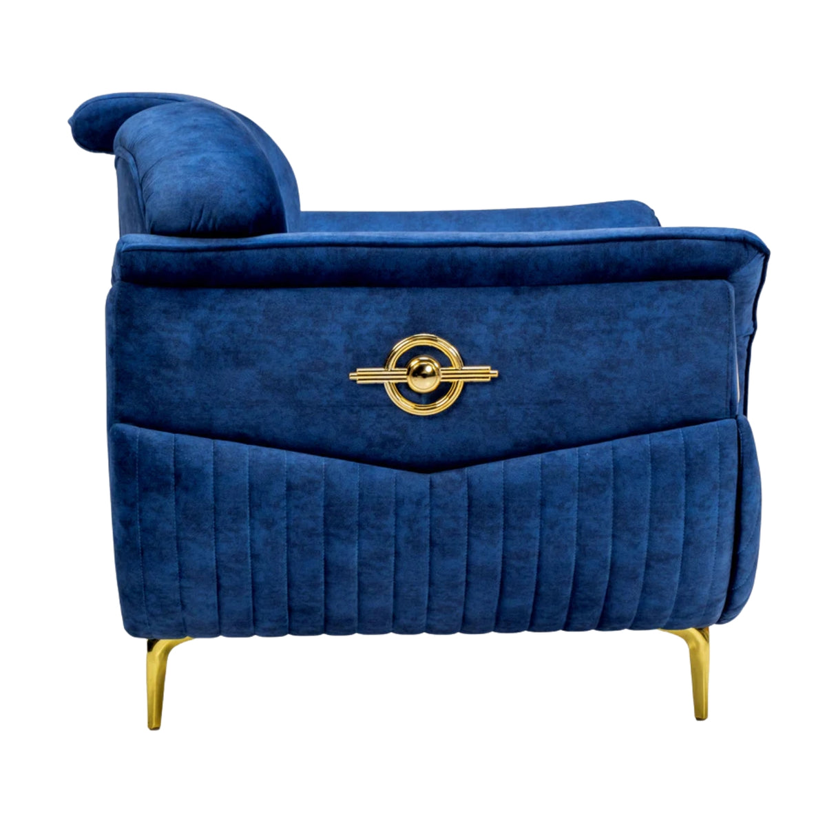 Barcelona Supreme Fabric Sofa 1-Seater - Blue