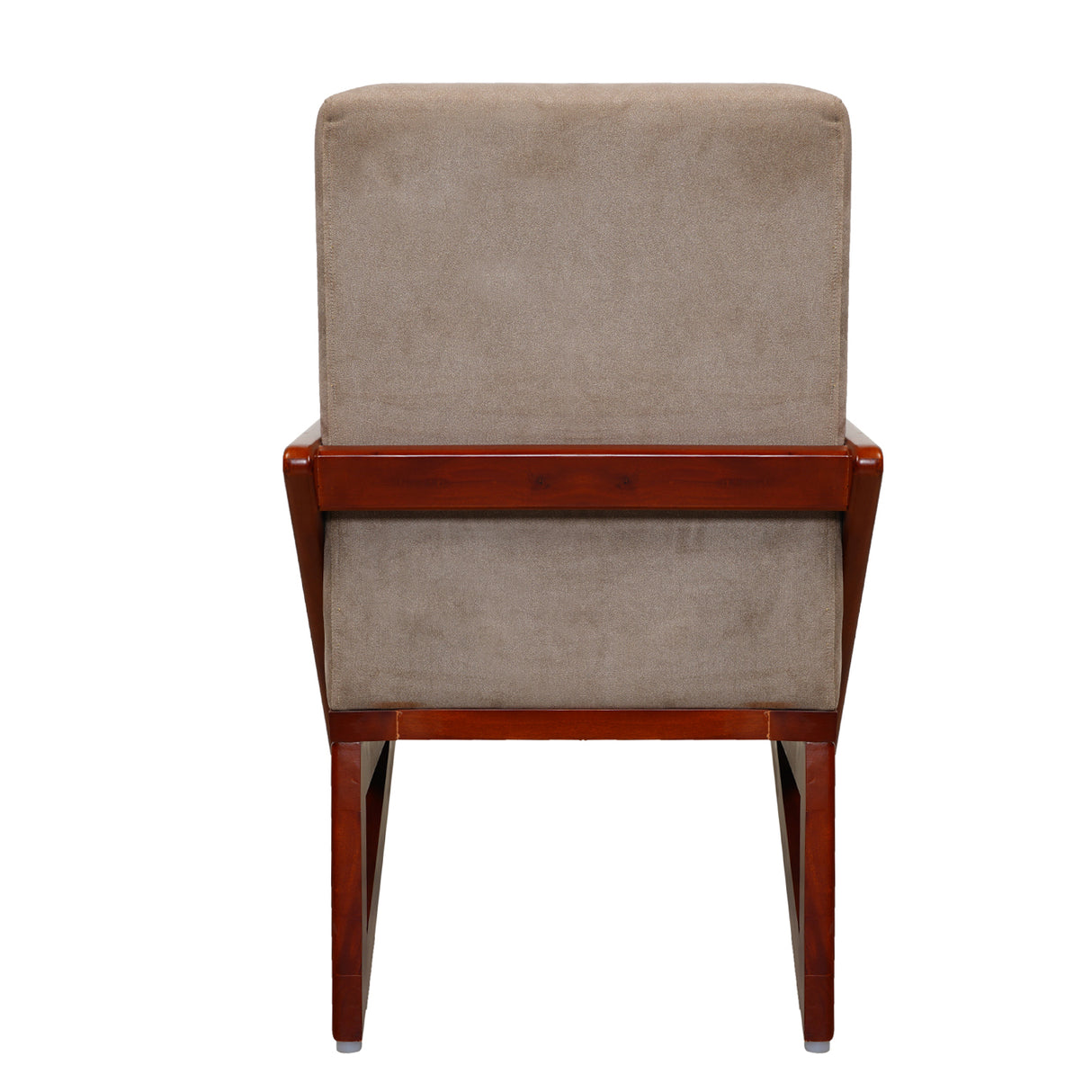 Barnet Wooden Sofa Set (3+1+1-Seater) - Teak Finish