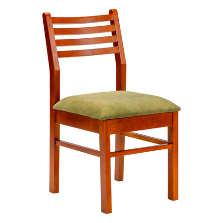 Bogota Comfortable Dining Chair - Teak Finish