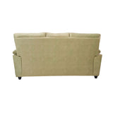 Bonn Royale Fabric Sofa 3-Seater - Half White