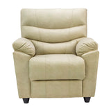 Bonn Royale Fabric Sofa 1-Seater - Half White