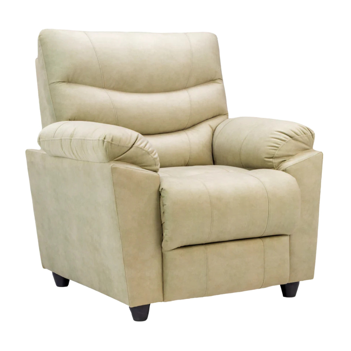 Bonn Royale Fabric Sofa 1-Seater - Half White