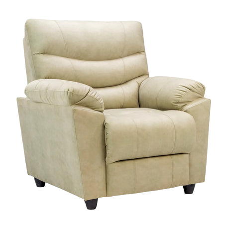 Bonn Royale Fabric Sofa 1-Seater - Half White