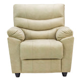Bonn Royale Fabric Sofa Set (3+1+1 Seater) - Half White