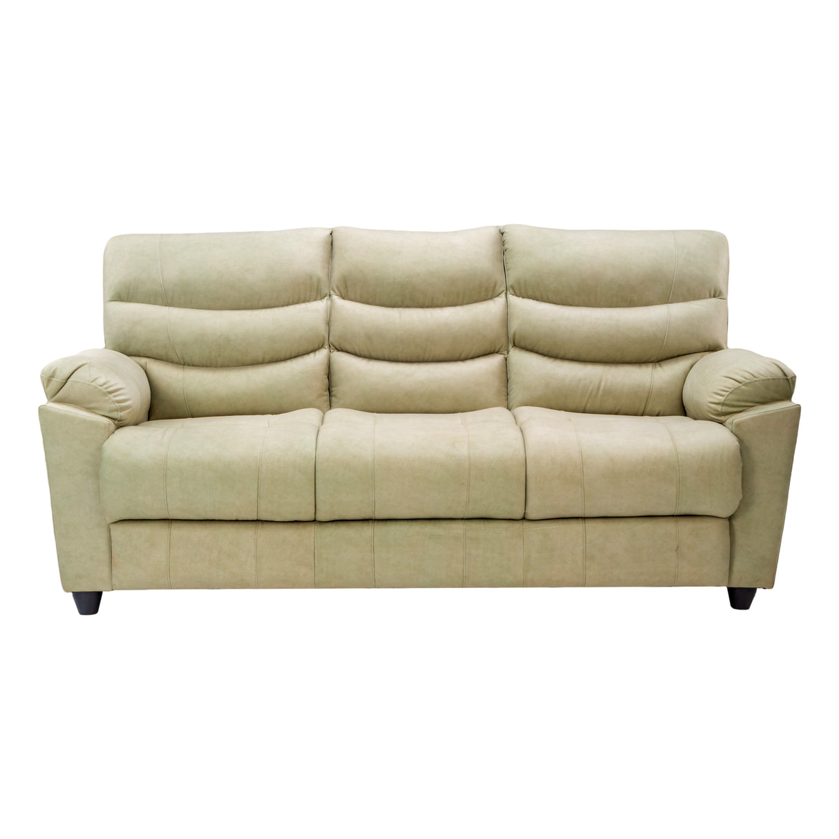 Bonn Royale Fabric Sofa 3-Seater - Half White