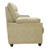 Bonn Royale Fabric Sofa 3-Seater - Half White