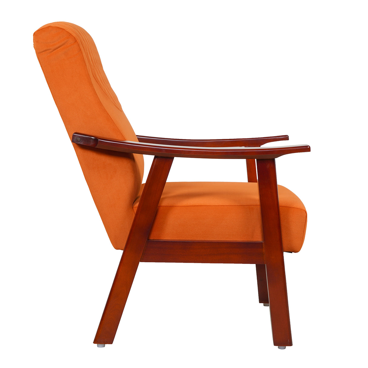 Brentwood Wooden Sofa 3-Seater - Teak Finish