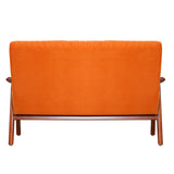 Brentwood Wooden Sofa 3-Seater - Teak Finish