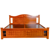 Brampton Wooden Cot King Size - Teak Finish