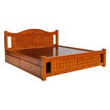 Brampton Wooden Cot King Size - Teak Finish