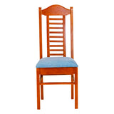 Bruno Classic Charm Dining Chair - Teak Finish