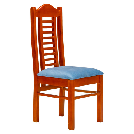 Bruno Classic Charm Dining Chair - Teak Finish