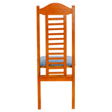 Bruno Classic Charm Dining Chair - Teak Finish