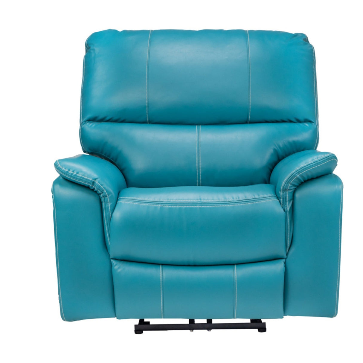 Brussels Rexine Recliner 1-Seater - Blue