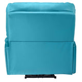 Brussels Rexine Recliner 1-Seater - Blue