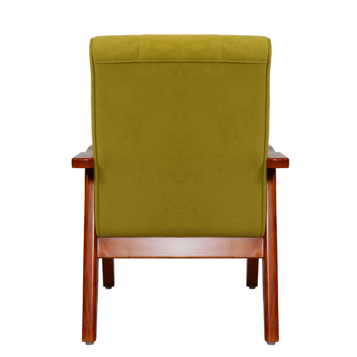 Clifton Wooden Sofa Set (3+1+1-Seater) - Teak Finish