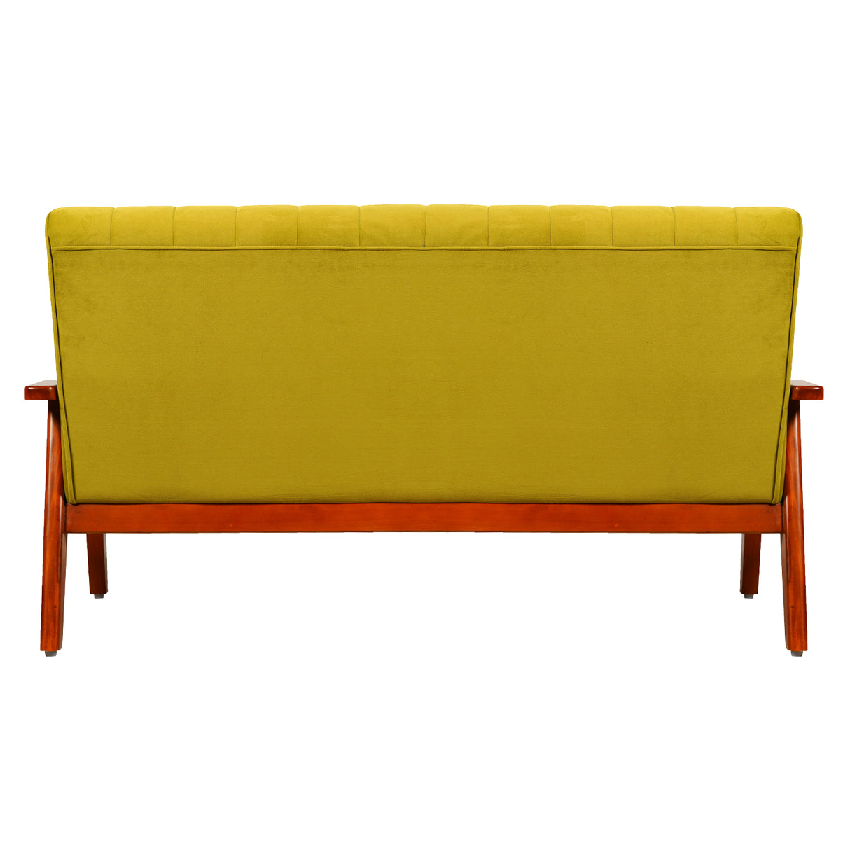 Clifton Wooden Sofa 3-Seater - Teak Finish