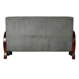 Dakota Wooden Sofa 3-Seater - Light Walnut Finish