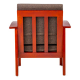 Dallas Classic Wooden Sofa Set (3+1+1 Seater) - Honey Finish