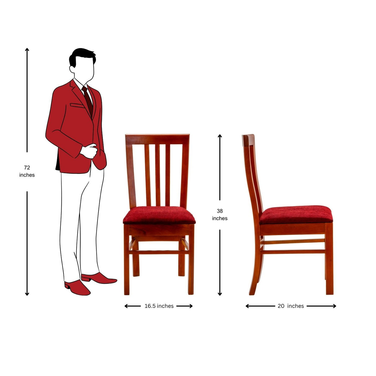 Rostok Timeless Dining Chair - Teak Finish