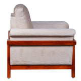 Easton Fabric Sofa 3-Seater - Beige