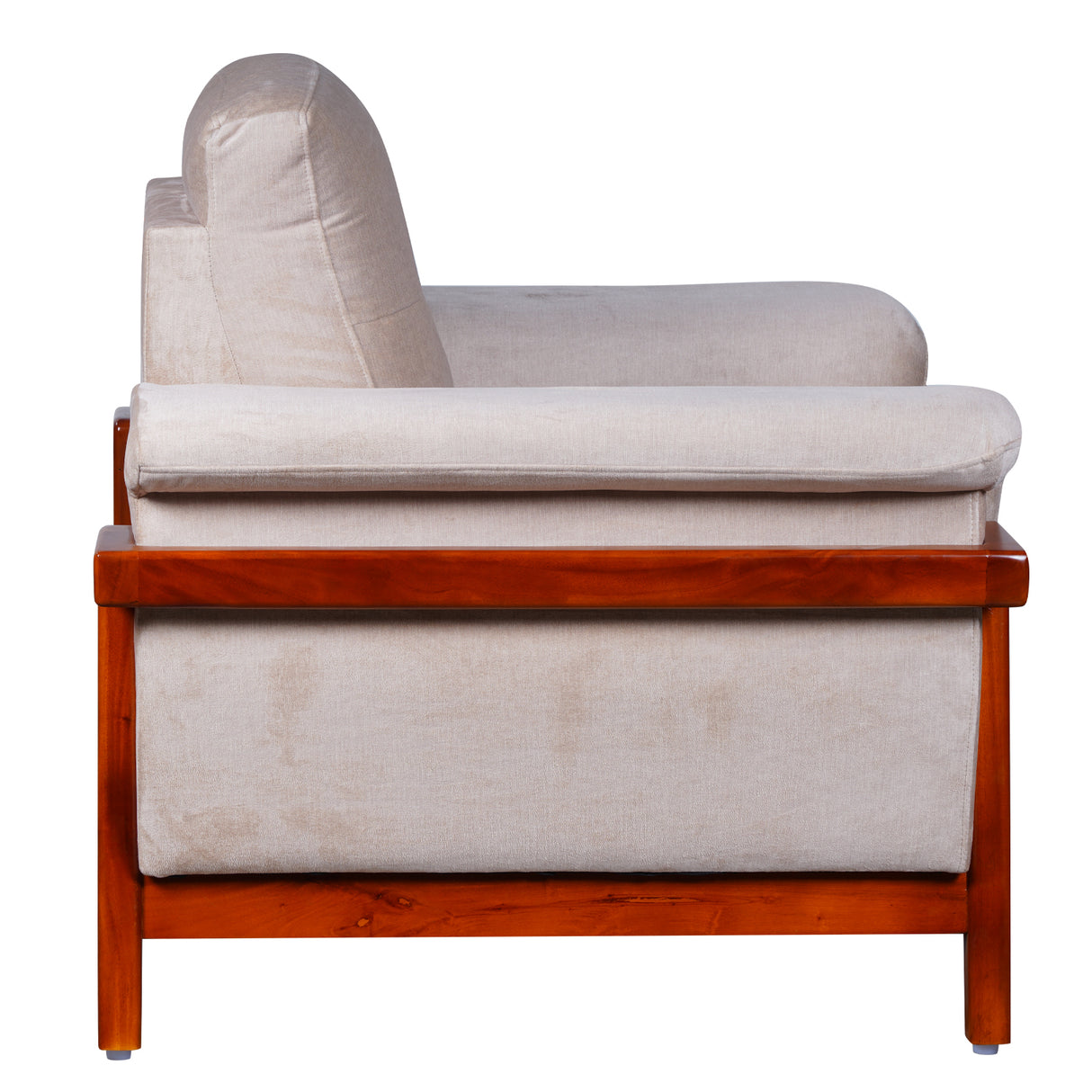 Easton Fabric Sofa Set (3+1+1-Seater) - Beige