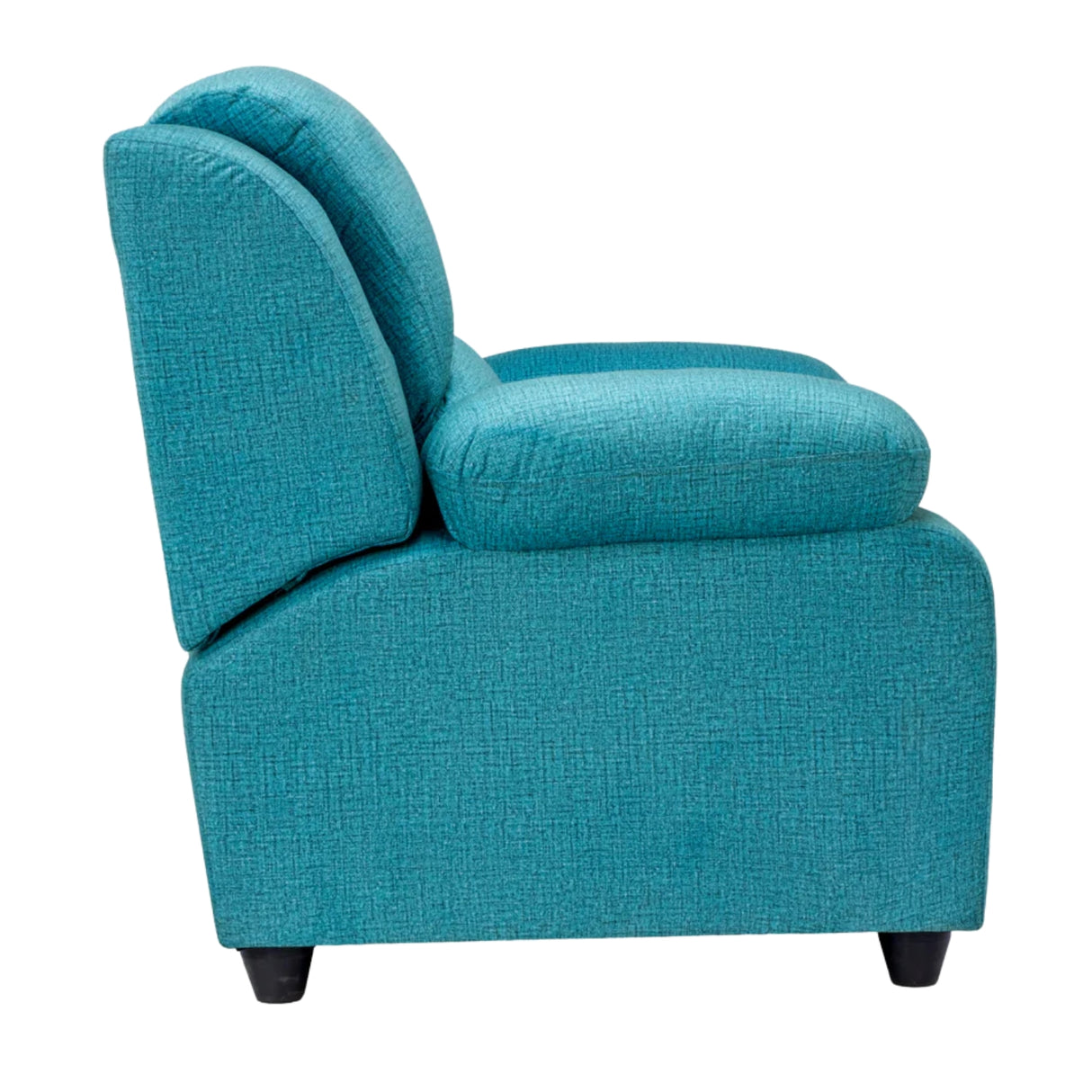 Emden Cozy Fabric Sofa 1-Seater - Blue