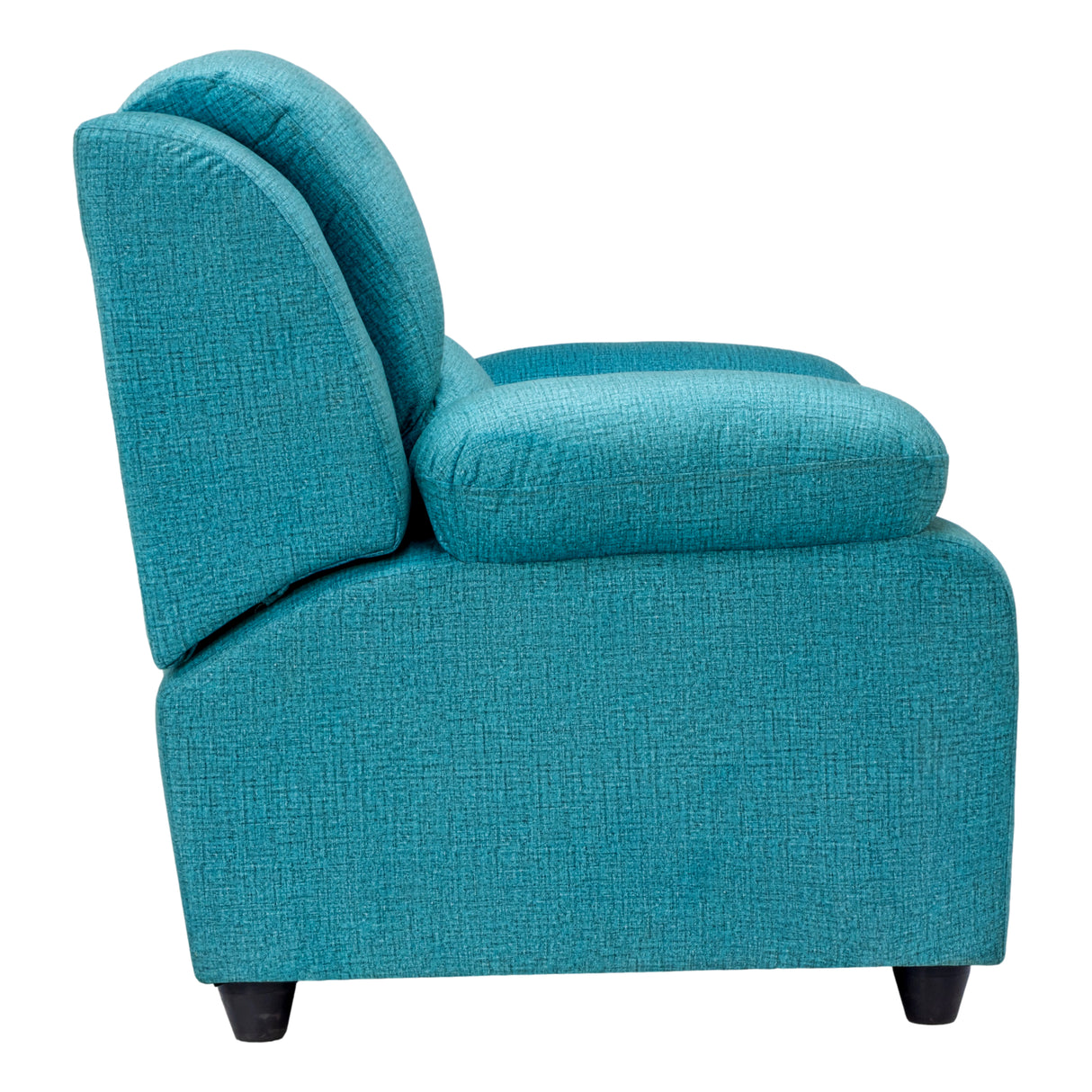 Emden Premium Fabric Sofa Set (3+1+1 Seater) - Blue