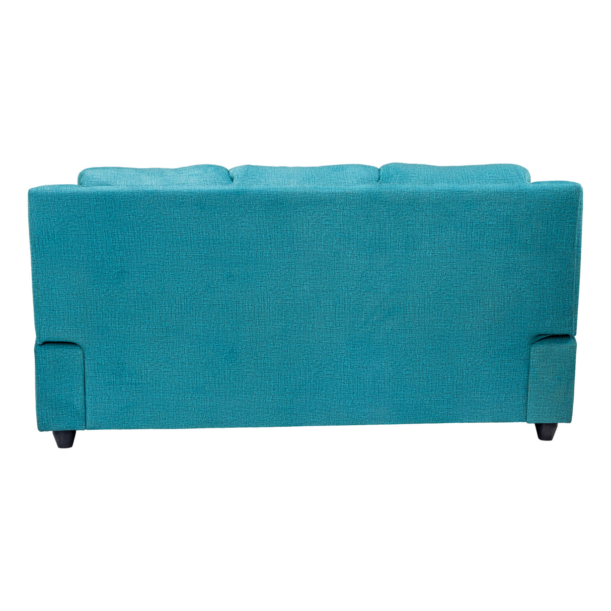 Emden Premium Fabric Sofa Set (3+1+1 Seater) - Blue