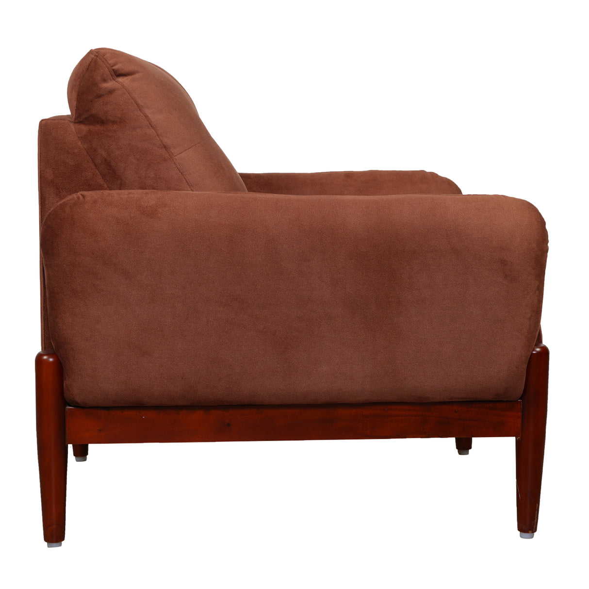 Enfield Fabric Sofa 1-Seater - Maroon