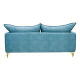 Estonia Contemporary Fabric Sofa Set (3+1+1 Seater) - Green
