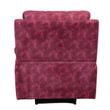 Ferrara Fabric Recliner 1-Seater - Maroon
