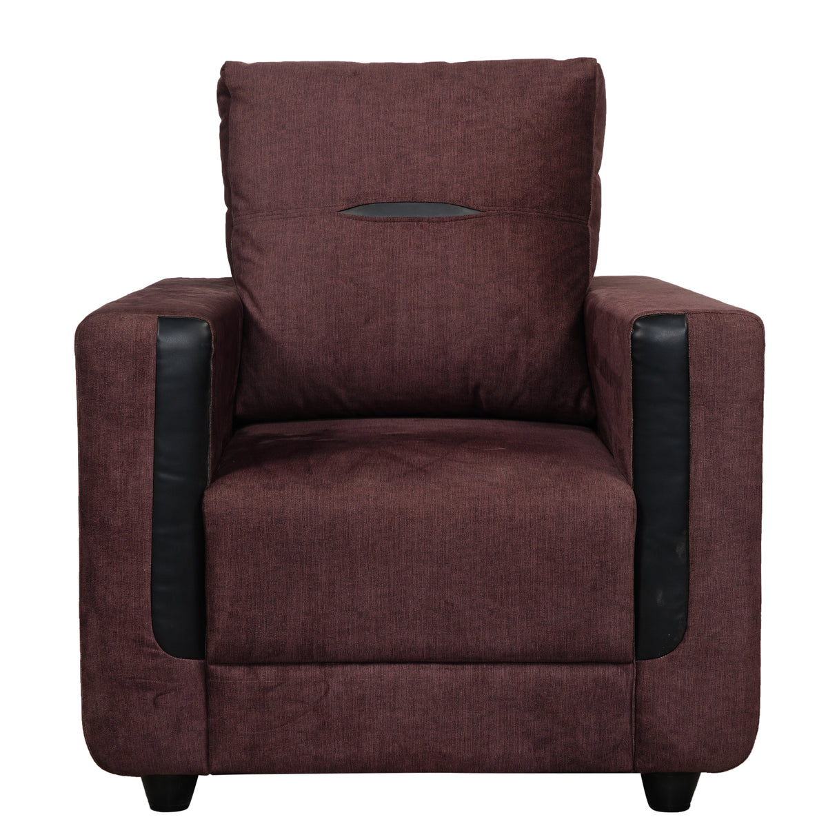 Hague Fabric Sofa Set (3+1+1-Seater) - Brown