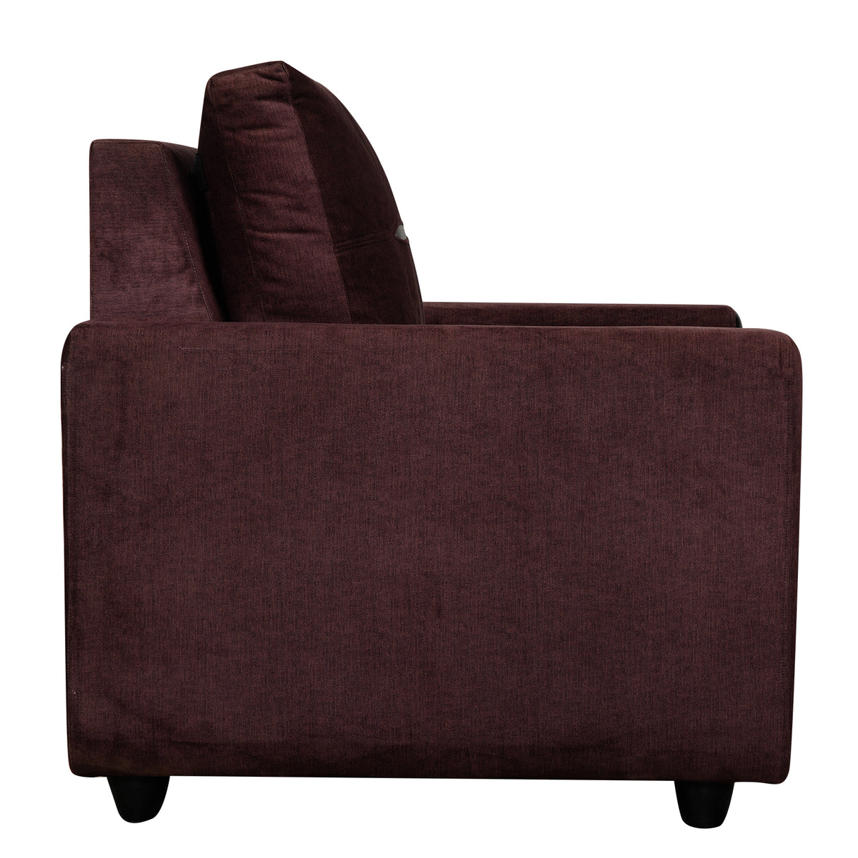 Hague Fabric Sofa 1-Seater - Brown