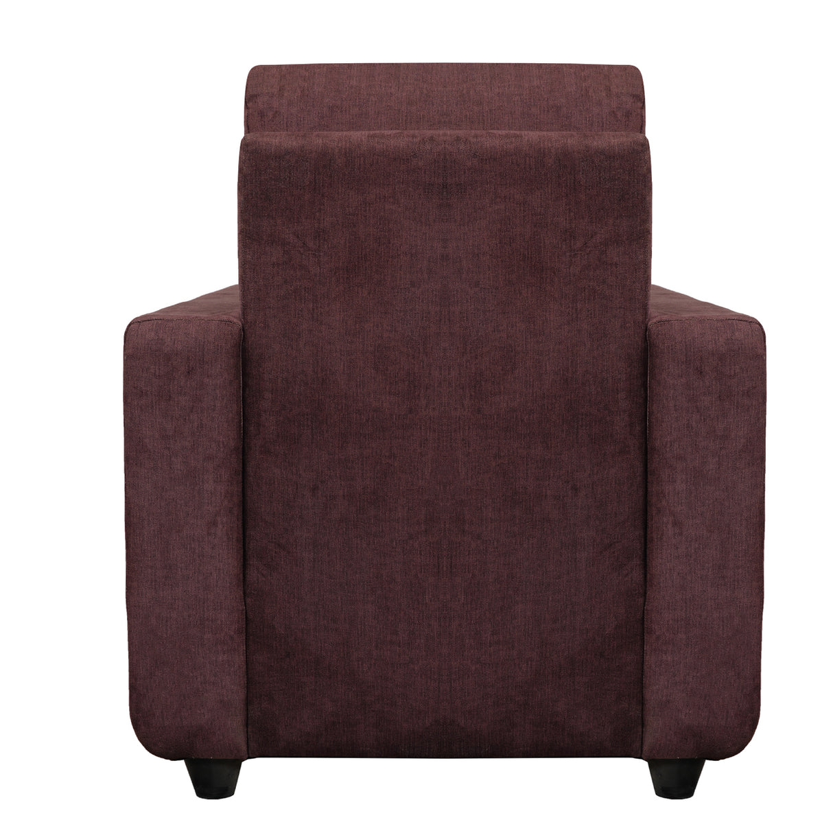 Hague Fabric Sofa 1-Seater - Brown