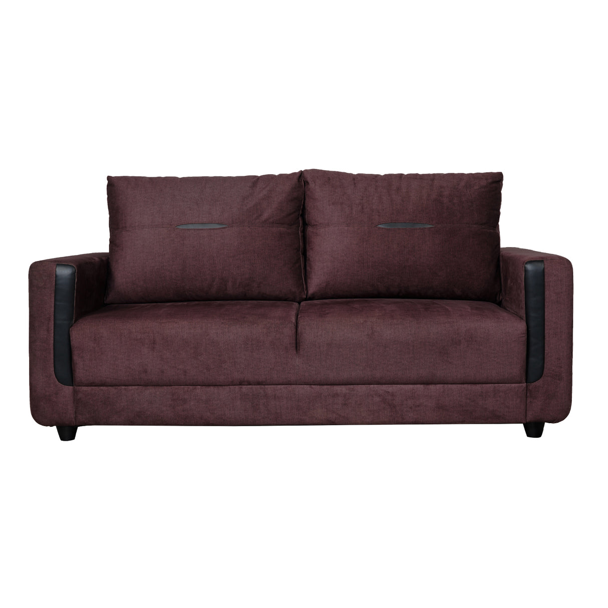 Hague Fabric Sofa Set (3+1+1-Seater) - Brown