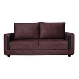Hague Fabric Sofa Set (3+1+1-Seater) - Brown