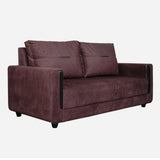 Hague Fabric Sofa Set (3+1+1-Seater) - Brown