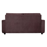 Hague Fabric Sofa 3-Seater - Brown