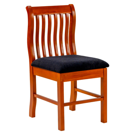 Havana Stylish Dining Chair - Teak Finish