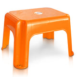 Settle Zenith Plastic Foot Stool – Pearl Orange