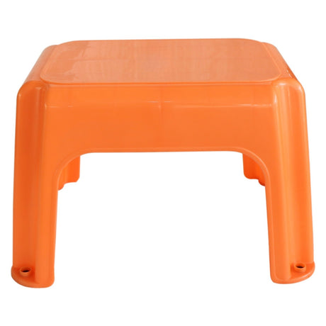 Settle Zenith Plastic Foot Stool – Pearl Orange
