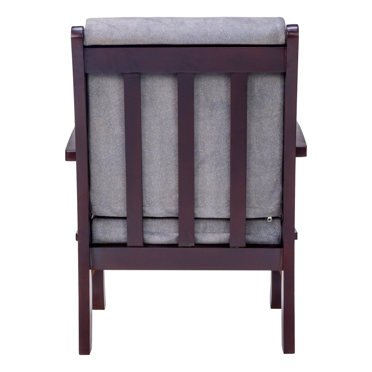 Indiana Elite Wooden Sofa Set (3+1+1 Seater) - Light Walnut Finish