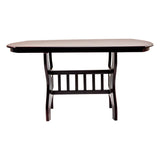 Kenmore Oval Wooden Top Dining Table 4-Seater - Light Walnut Finish