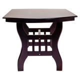 Kenmore Oval Wooden Top Dining Table 4-Seater - Light Walnut Finish